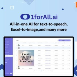 1forAll : Your All-in-One Tool For Voice, Image & Video AI