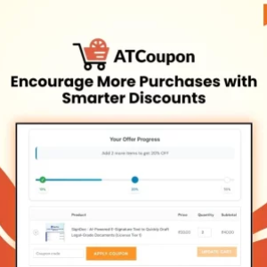 ATCoupon : Smart Coupons Automation Plugin to Boost Conversion