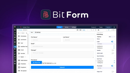 Bit Form – WordPress Form Builder Plugin