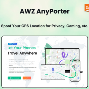 AWZ AnyPorter: Easy GPS Location Spoofing Tool Lifetime Deal