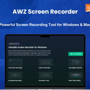 AWZ Screen Recorder: Screen Recording Tool Lifetime Deal