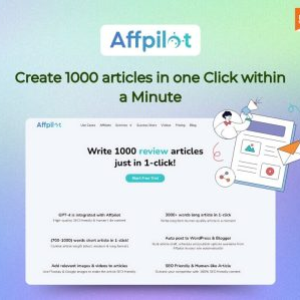 Affpilot AI: Effortlessly Create SEO-Optimized Blogs