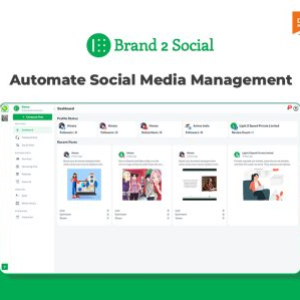 Brand2Social : Social Media Management tool for generating automated messages
