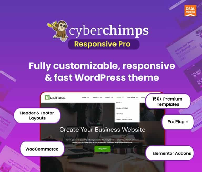 CyberChimps Responsive Pro : WordPress Theme & Plugin