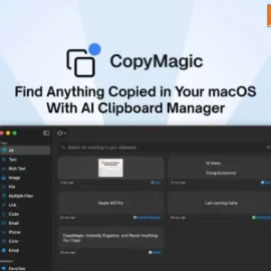 CopyMagic : Instantly Organize and Recall Anything You Copy