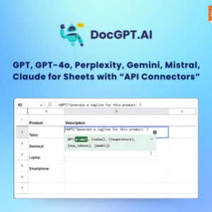 DocGPT AI : AI-Powered Assistant For Google Sheets