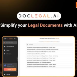 DocLegal : AI Legal Assistant for Contract Creation & Review