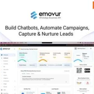 Emovur WhatsApp  Business API: Grow Your Business On WhatsApp, Zero markup on Meta Actuals