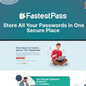 FastestPass : Create & Store Strong Passwords Safely