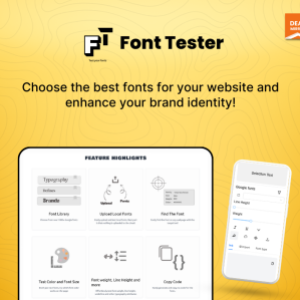 Font Tester: Font selection Tool for Perfect Typography & Brand Identity Enhancement