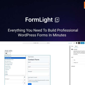 10% OFF14 DaysFormLight: Build Customized Forms with WordPress Form Builder$24.00$9.00