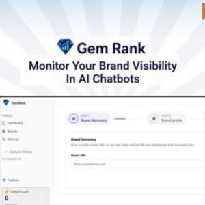 Gem Rank: Track & Improve Your Brand’s Visibility Across AI Platforms