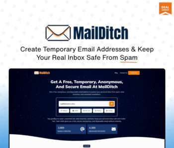 MailDitch: Protect Your Identity with Anonymous Emails & Ditch Spam Forever