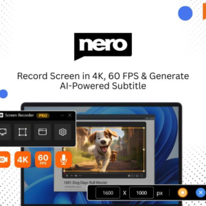 10% OFF3 DaysNero Screen Recorder: Easy 4K Capture with AI Subtitles & Editing Access$29.95$21.90