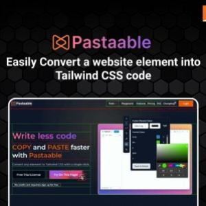 Pastaable : One-Click Tailwind CSS Code Generator Chrome Extension