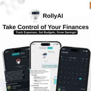 Rolly AI : Money Tracker that Smartly handles AI Budgeting & Expenses