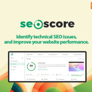 SEO SCORE : Manage Your SEO Reports, Projects And Tools