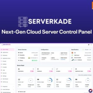 ServerKade : A Cloud Server Control Panel for WordPress & PHP Hosting
