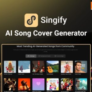 Fineshare Singify : Create AI Covers with your Favorite Voices