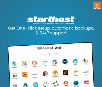 StartHost: One-Click WordPress Hosting with Unlimited SSD