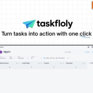 Taskfloly : Track Tasks, Automate Actions & Close Deals Faster