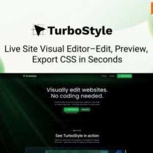 TurboStyle: A Chrome Extension That Lets You Edit & Style Any Webpage In Clicks
