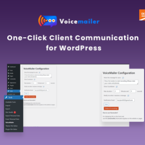 Voicemailer : WordPress voice mail plugin for client communication