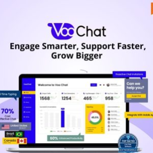 VooChat :  Live Chat Solution for Sales, Support & Engagement