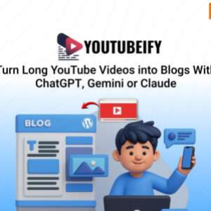 Youtbeify: Generate YouTube Title & Blog For Videos With AI in Seconds