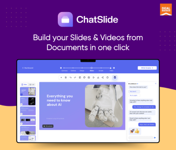 ChatSlide AI : Build your Slides and Video in just one-click