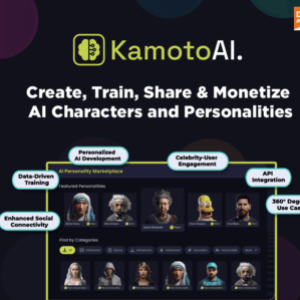 Kamoto AI : Craft, Train, Share & Earn with AI Characters