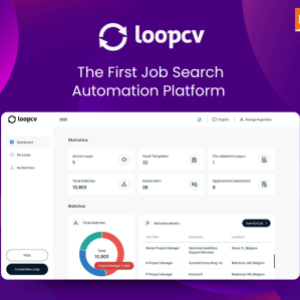 LoopCV : The first job search automation platform