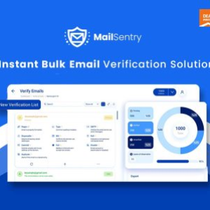 MailSentry: Email verification tool with one-click API integration