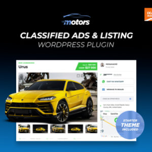 Motors: Car Dealer, Classifieds & Listing WordPress Plugin