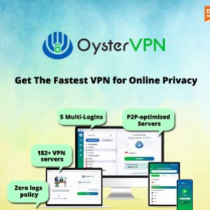 OysterVPN : Fastest VPN For Online Privacy & Streaming
