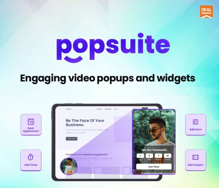 Popsuite : Video Popups To Build Face-to-Face Relationship With Customer