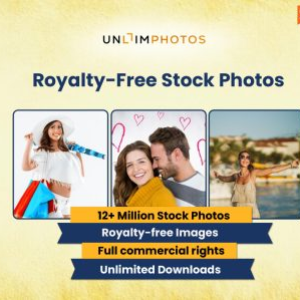 UnlimPhotos: Get millions of Royalty free stock Photos lifetime deal