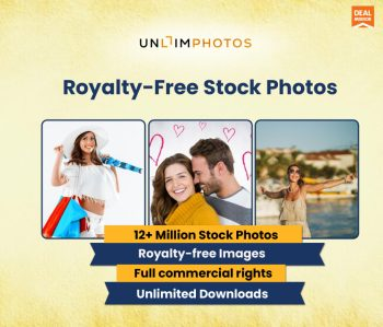 UnlimPhotos: Get millions of Royalty free stock Photos lifetime deal