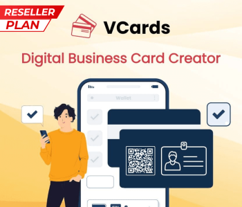 vCards: Digital Business Card Creator (Reseller Pro)