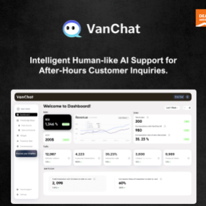 VanChat : Shopify Live Chat Lifetime Deal