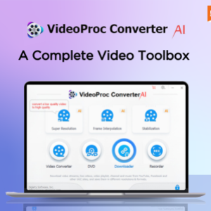 VideoProc Converter AI : Download, Convert, Edit, Compress, & Record
