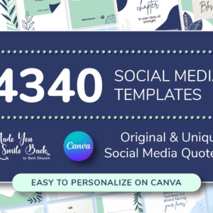 4340 Original & Unique Social Media Quotes Templates
