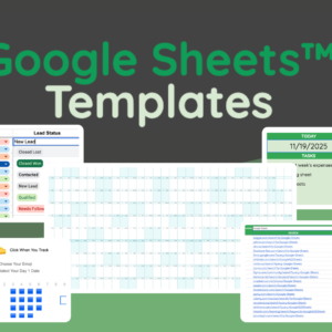 AppSumo's Google Sheets Template Pack