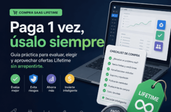 Compra SaaS Lifetime: Paga 1 vez, usalo siempre
