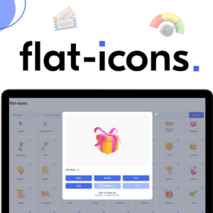 Flat Icons - 32,000+ icons (2D, 3D, and Animated)