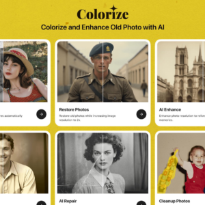 ImageColorizer - Colorize B&W photos and restore old pictures