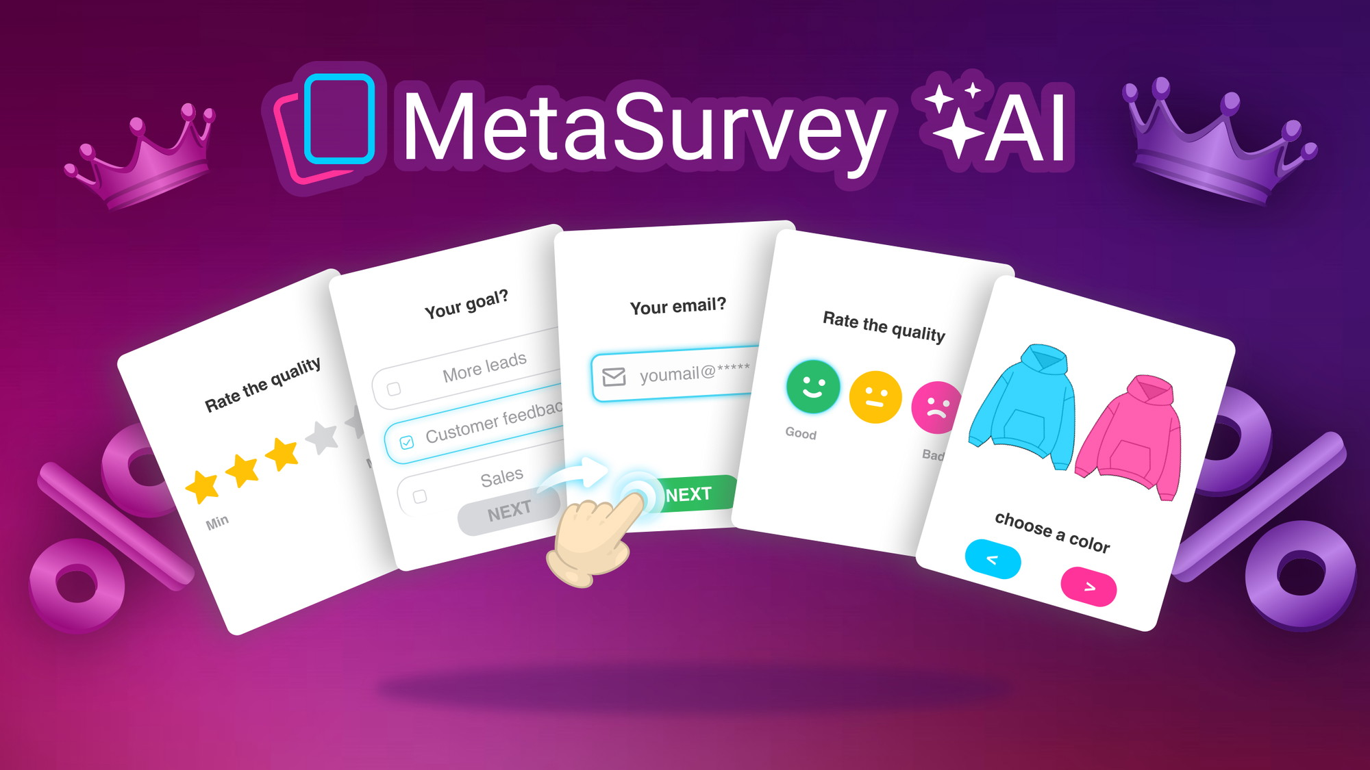 MetaSurvey — Plus exclusive