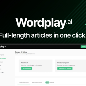 Wordplay - Long-Form AI Writer